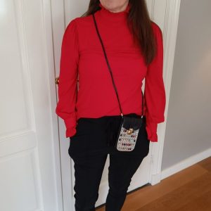 Top Travelstof Cici  Rood
