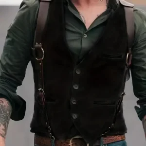 Nathan | Casual gelaagde omkeerbaar V-hals vest