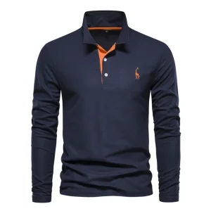 Frank | Polo Heren - Katoen, Slim Fit, Casual