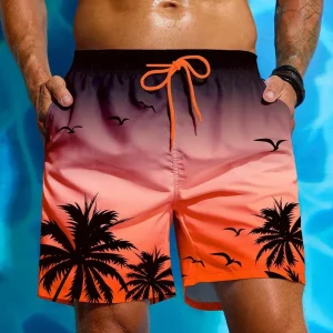 Abel | Palmprint Badshorts Ademend Heren Zwemkleding